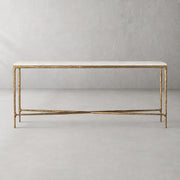 Thadeos Marble Console Table 36