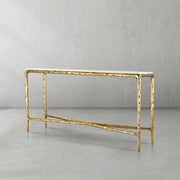 Thadeos Marble Console Table 36