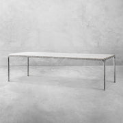 Thadeos Marble Rectangular Dining Table 60