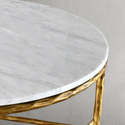 Thadeos Marble Round Coffee Table 36