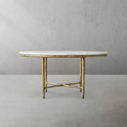 Thadeos Marble Round Dining Table 48