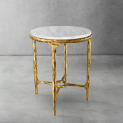 Thadeos Marble Round Side Table 12