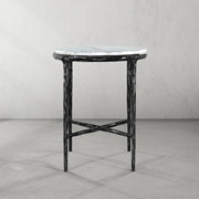 Thadeos Marble Round Side Table 12