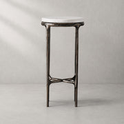 Thadeos Marble Round Side Table 12
