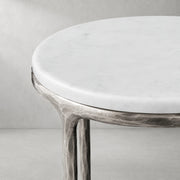 Thadeos Marble Round Side Table 12