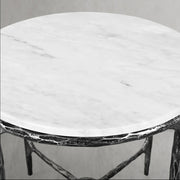 Thadeos Marble Round Side Table 12