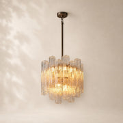 Trevano Clear Glass Round Chandelier 19