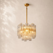 Trevano Clear Glass Round Chandelier 19