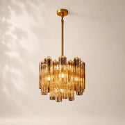 Trevano Clear Glass Round Chandelier 19