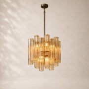 Trevano Clear Glass Round Chandelier 19