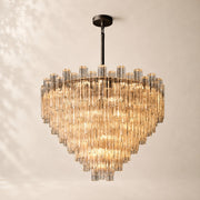 Trevano Clear Glass Round Chandelier 48