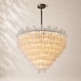 Trevano Clear Glass Round Chandelier 48
