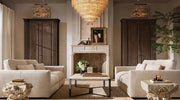 Trevano Clear Glass Round Chandelier 48