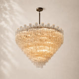 Trevano Clear Glass Round Chandelier 60