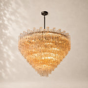 Trevano Clear Glass Round Chandelier 60