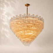 Trevano Clear Glass Round Chandelier 60