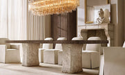 Trevano Glass Linear Chandelier 54