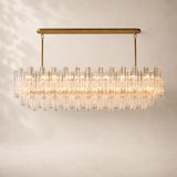 Trevano Glass Linear Chandelier 86