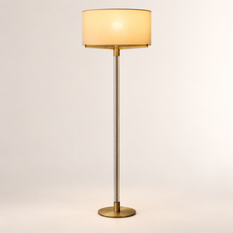Trumere Linen Shade Floor Lamp