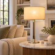 Trumere Linen Shade Table Lamp