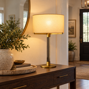 Trumere Linen Shade Table Lamp
