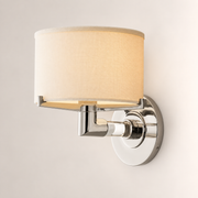 Trumere Linen Shade Wall Sconce