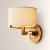 Trumere Linen Shade Wall Sconce
