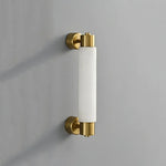 Tube Alabaster Cylinder Wall Lamp