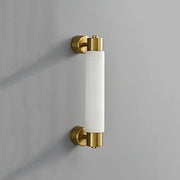 Tube Alabaster Cylinder Wall Lamp