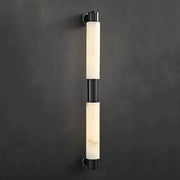 Tube Alabaster Cylinder Wall Lamp
