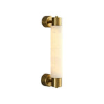 Tube Alabaster Cylinder Wall Lamp