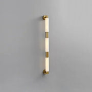 Tube Alabaster Cylinder Wall Lamp
