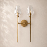 Tavelle Crystal Double Wall Sconce