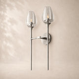 Tavelle Crystal Double Wall Sconce