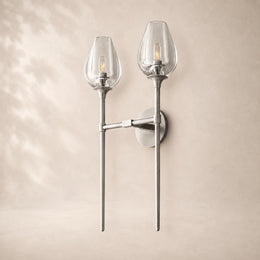 Tavelle Crystal Double Wall Sconce