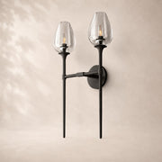 Tavelle Crystal Double Wall Sconce