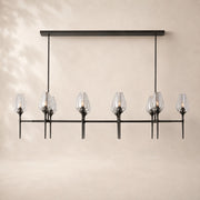 Tavelle Crystal Linear Chandelier 65