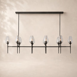 Tavelle Crystal Linear Chandelier 65