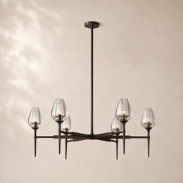Tavelle Crystal Round Chandelier 27