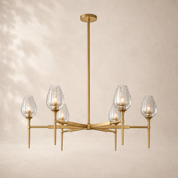 Tavelle Crystal Round Chandelier 42