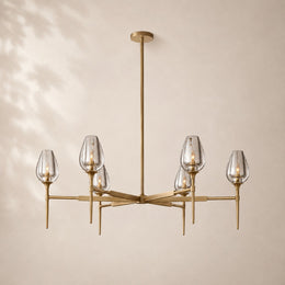Tavelle Crystal Round Chandelier 54