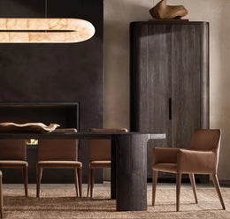 Rivessa Lisse Alabaster Oval Chandelier 57