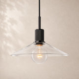 Utiva Glass Slope Pendant Light