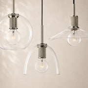 Utiva Glass Slope Pendant Light