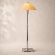 Utiva Glass and Linen Table Lamp