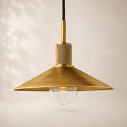 Utiva Metal Slope Pendant Light