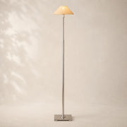 Utiva Metal and Linen Floor Lamp