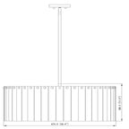 Aura Round Glass Chandelier 27”D 32“D