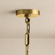 Veyravia Swirled Glass Tiered Round Chandelier 26–38