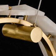 Vertical Ring Alabaster Pendant Lamp — image 14